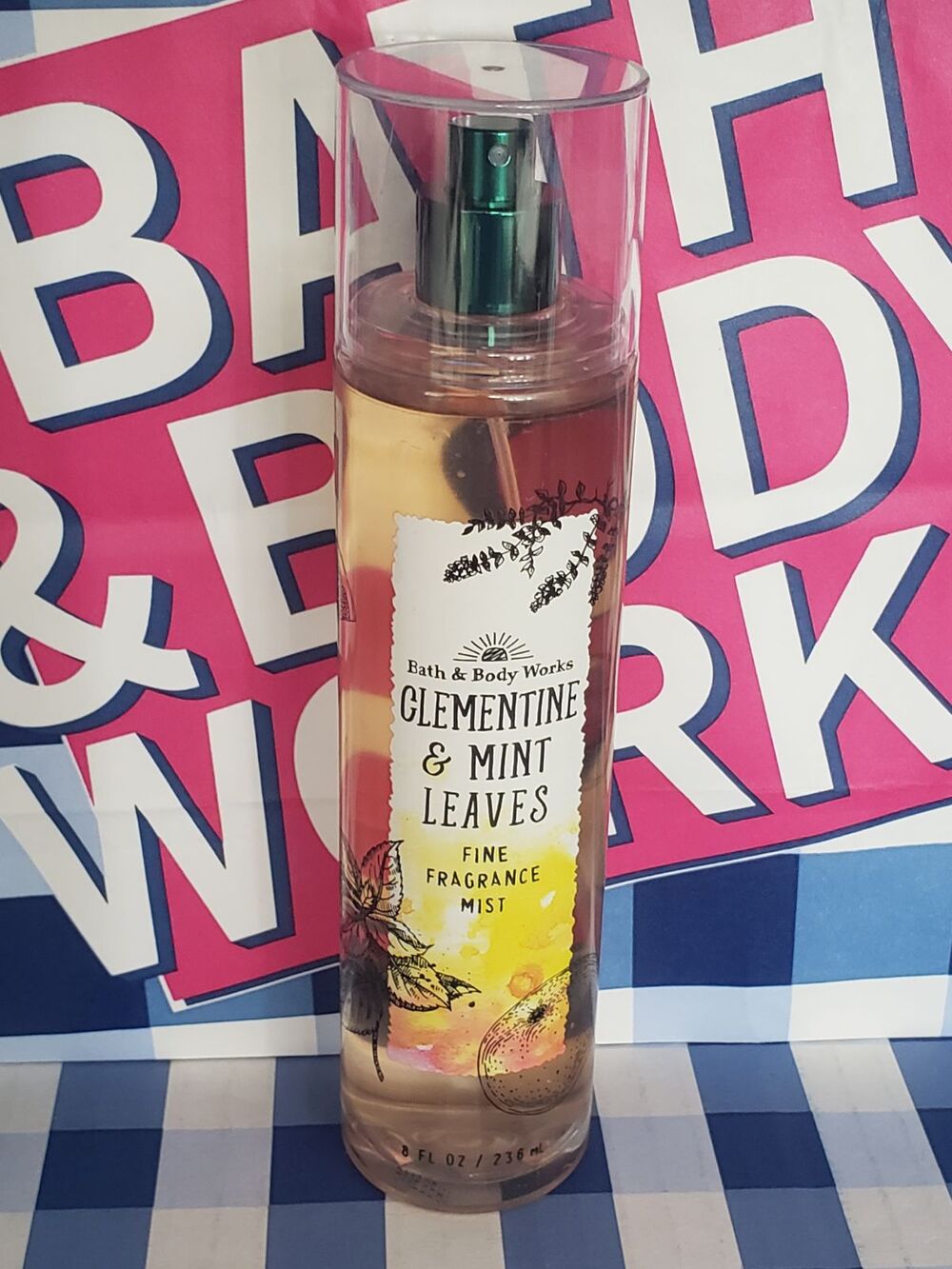 BBW Clementine & Mint Leaves Fine Fragrance Body Mist